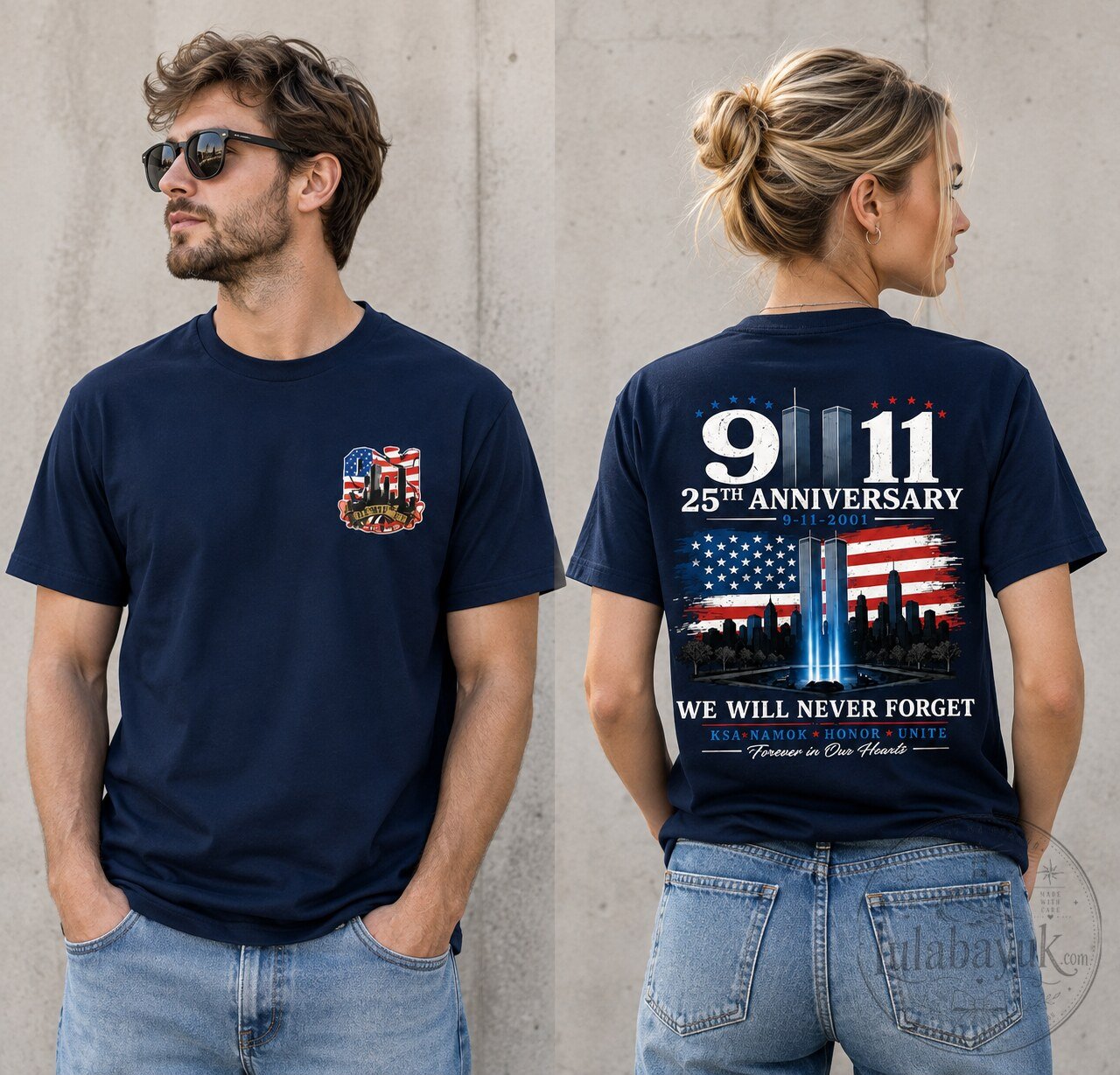 9/11 25th Anniversary Remembrance T-Shirt