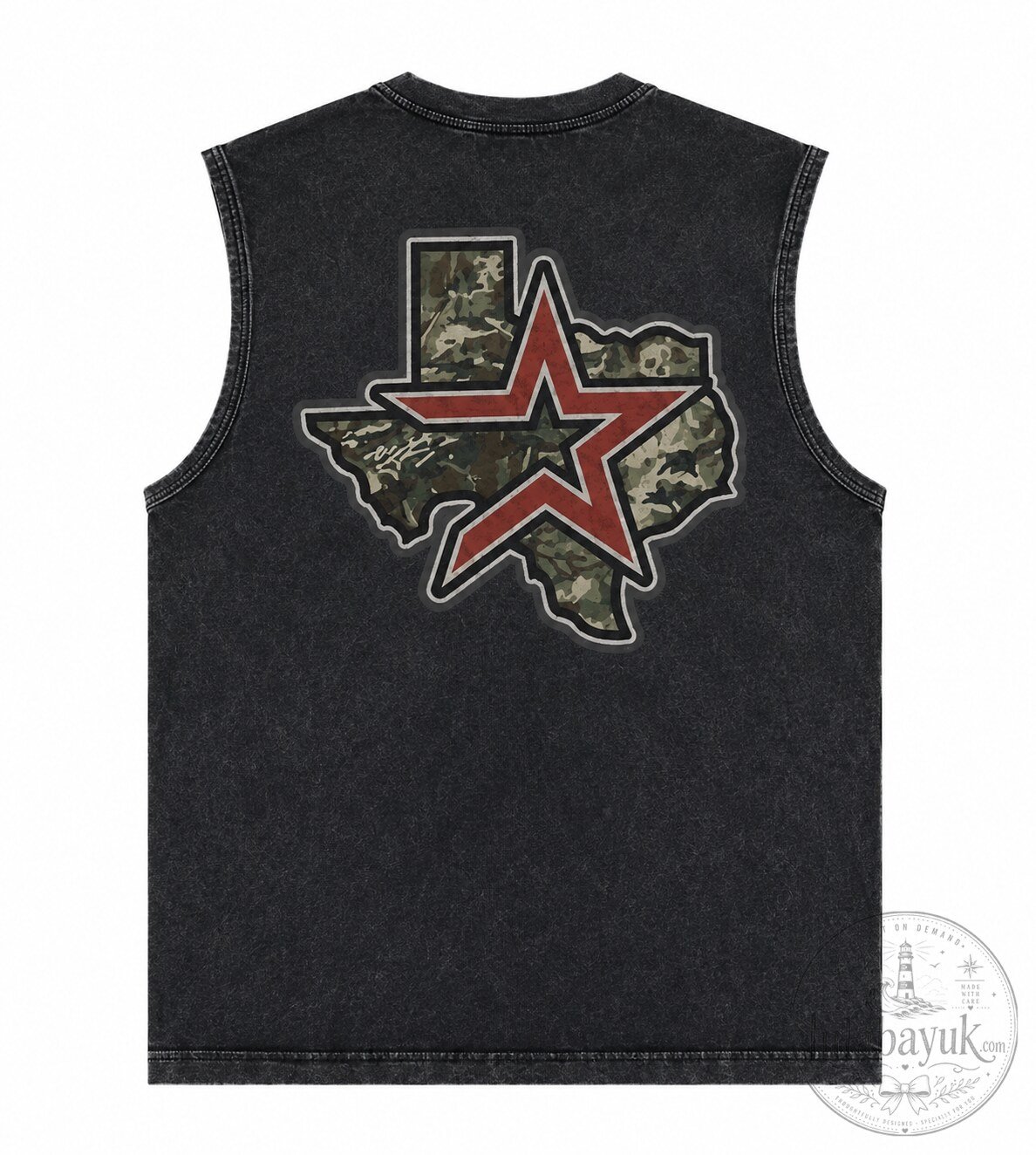Houston Texas Camo Star Tank Top 5 Houston Texas Camo Star Tank Top