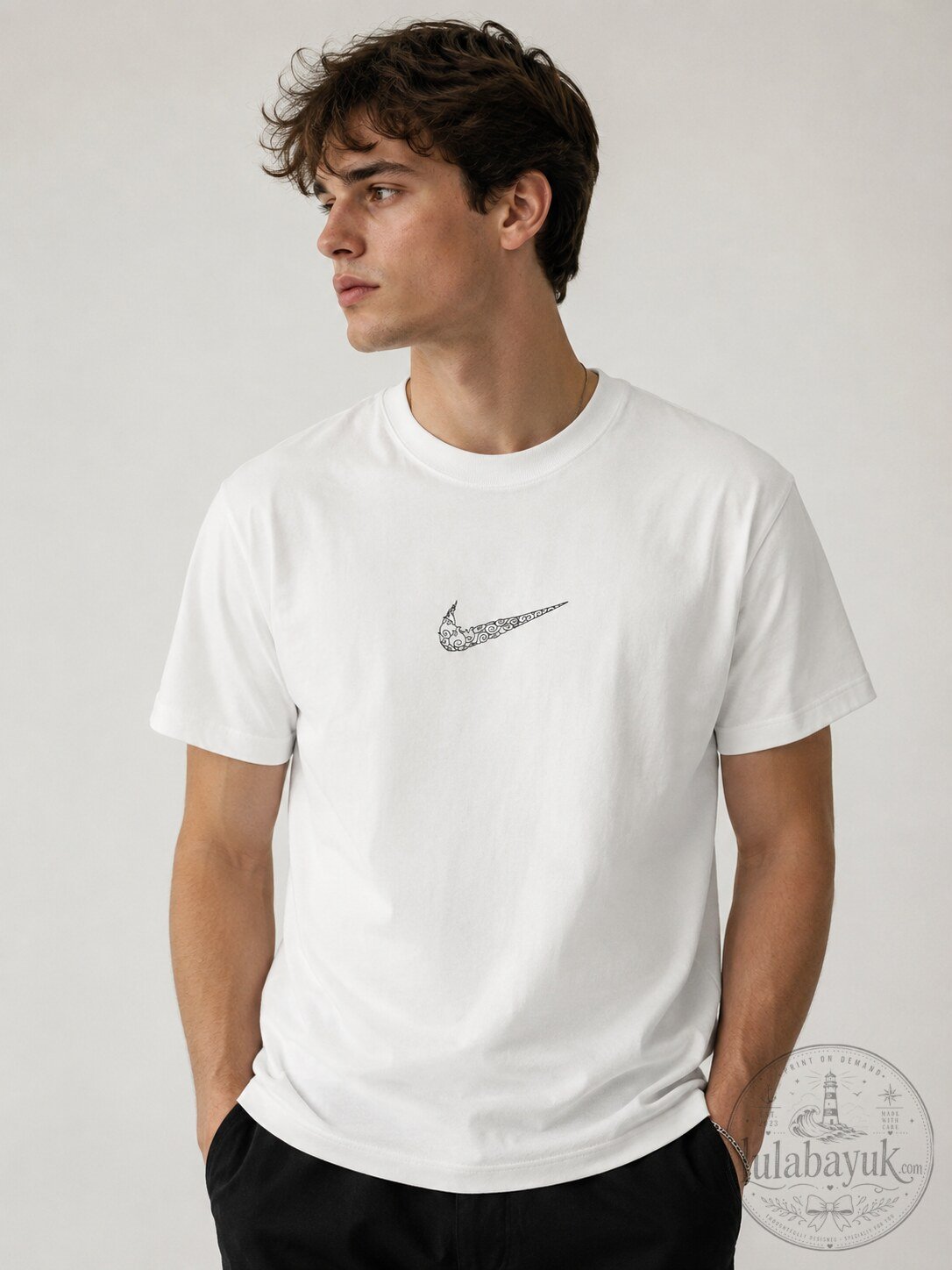 Nike x One Piece Manga Swoosh T-Shirt Nike x One Piece Manga Swoosh Graphic Tee – image 2 of 2