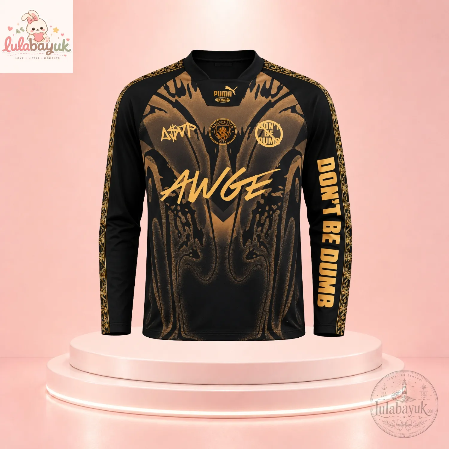 A$AP Rocky AWGE x Manchester City Long Sleeve Jersey