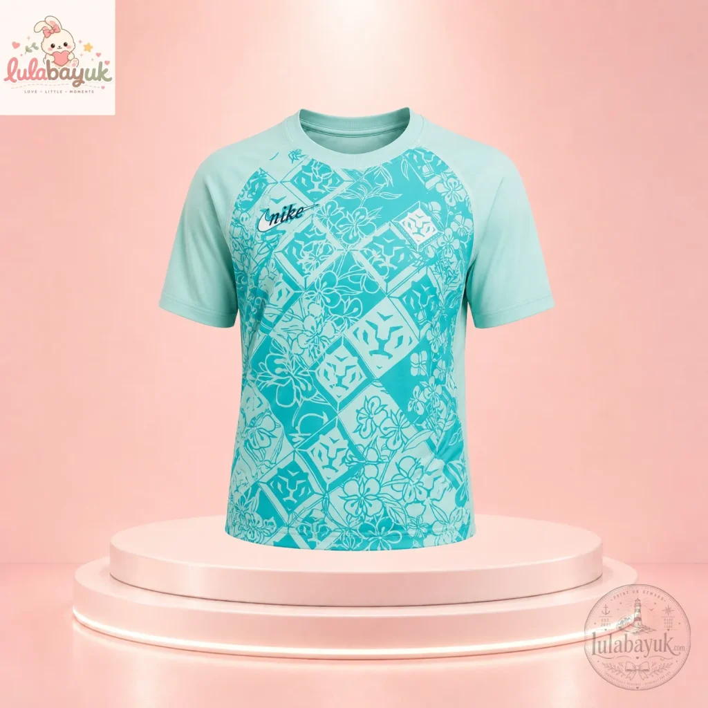 Nike x London City Lionesses 2026 Soccer Jersey Nike London City Lionesses 2026 Aqua Floral Soccer Jersey