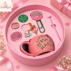 Harry Potter Wizarding Birthday Pink Cake Collector Gift Box Set 6 Harry Potter Wizarding Birthday Pink Cake Collector Gift Box Set