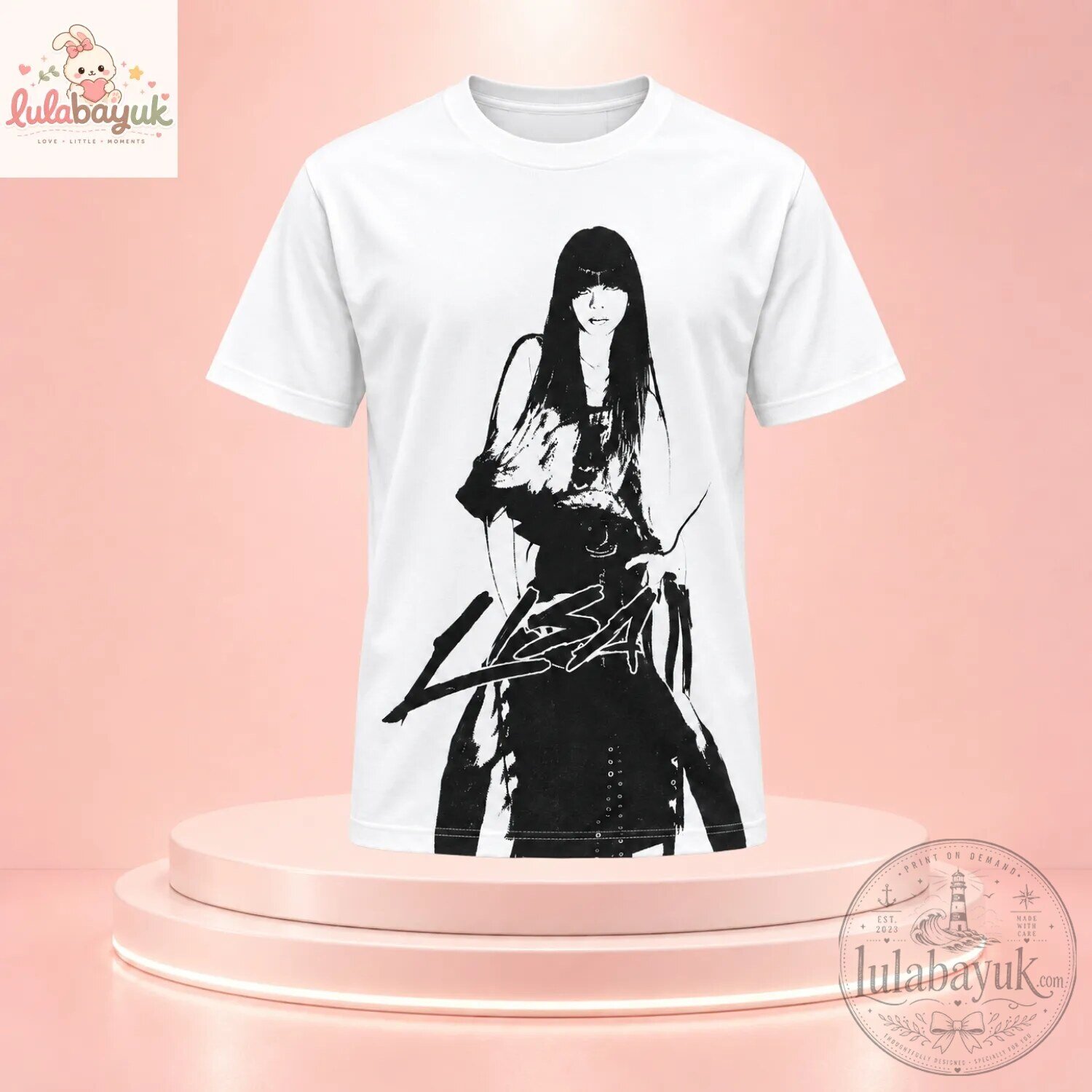 Blackpink Lisa Alt-Pop Graphic T-Shirt