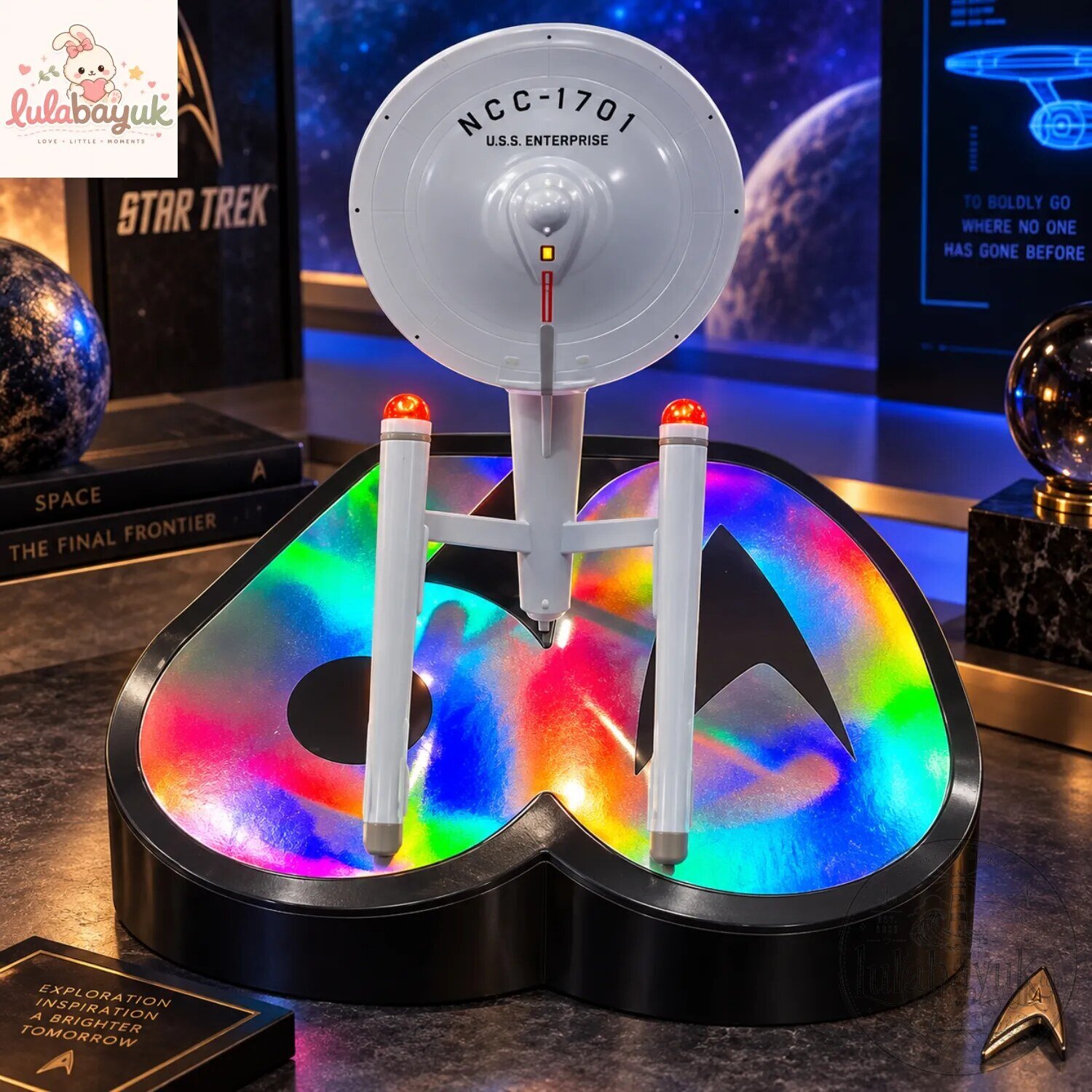 Star Trek 60th Anniversary Enterprise Popcorn Bucket