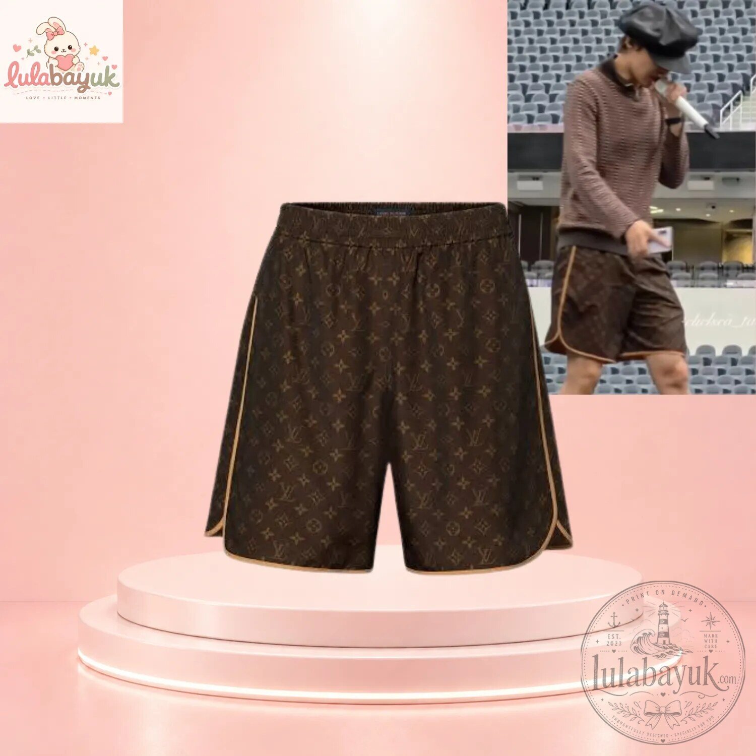 BTS RM Louis Vuitton Shorts