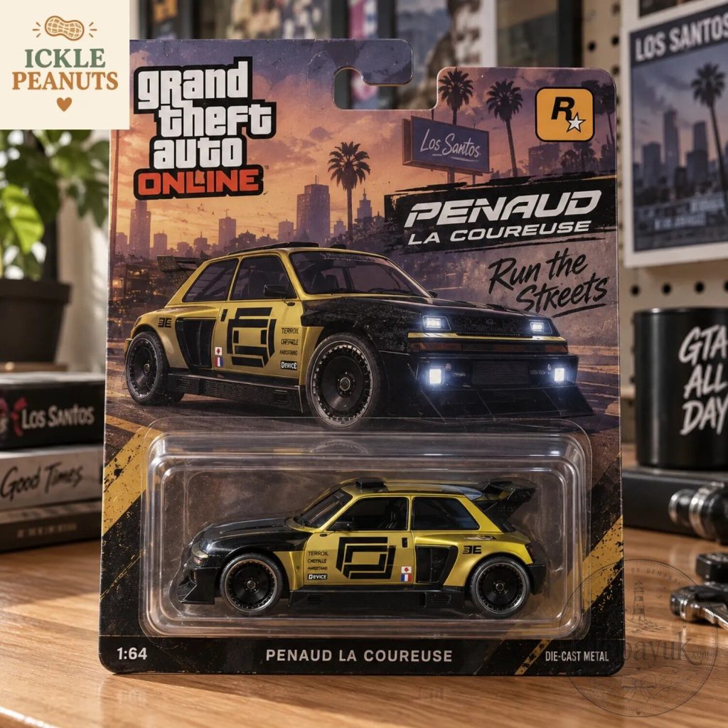 "Discover the Penaud La Coureuse Die-Cast Car Model for GTA Online" 38 Grand Theft Auto Online Penaud La Coureuse Die-Cast Car Model