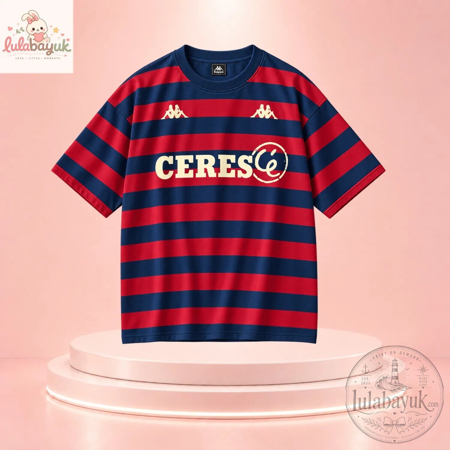 Genoa CFC 202627 Kappa Ceres Soccer Jersey
