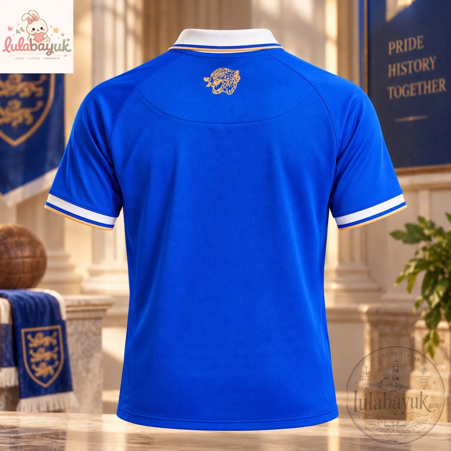 Hull City 202627 Oxen Corendon Airlines Blue Polo Jersey 6 Hull City 202627 Oxen Corendon Airlines Blue Polo Jersey