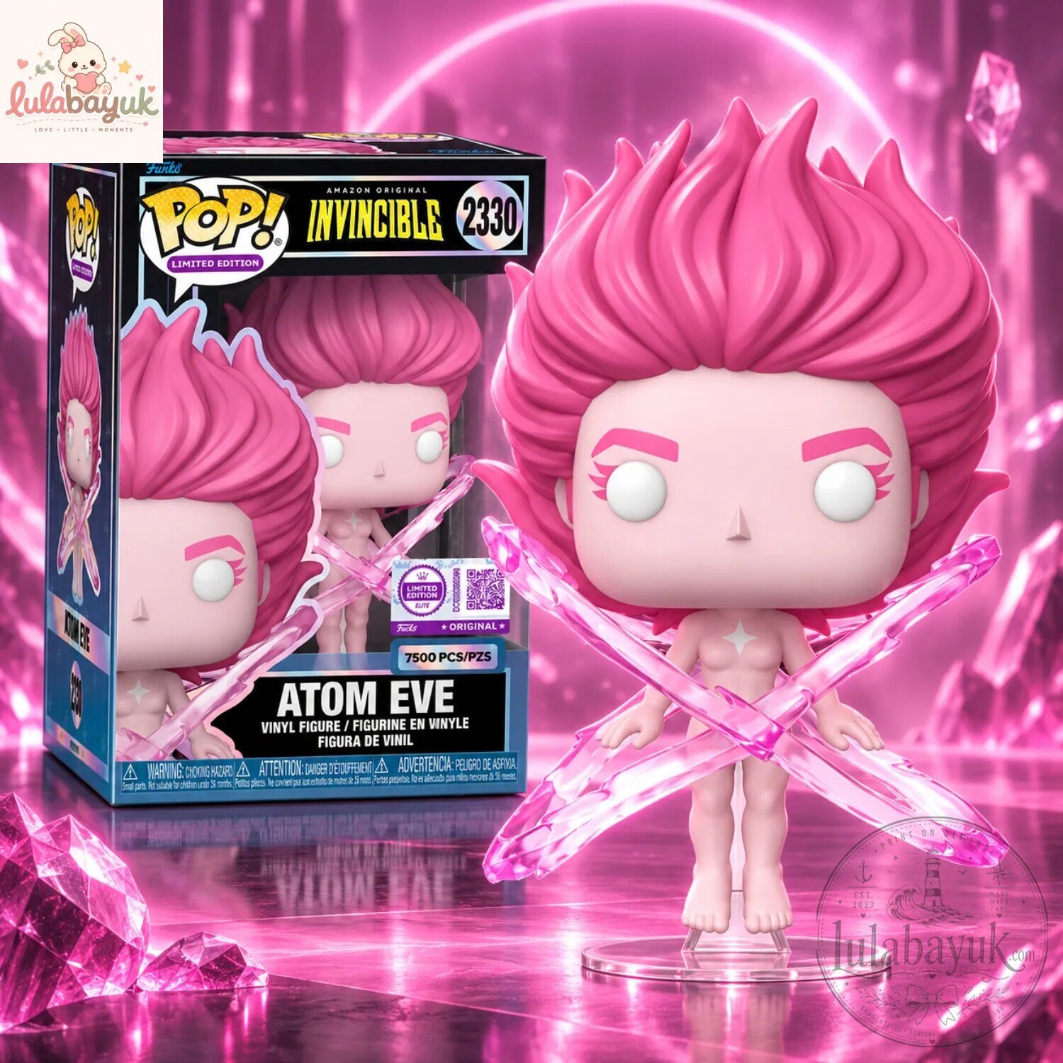 Atom Eve Limited Edition Funko Pop Figure 4 Atom Eve Limited Edition Funko Pop Figure