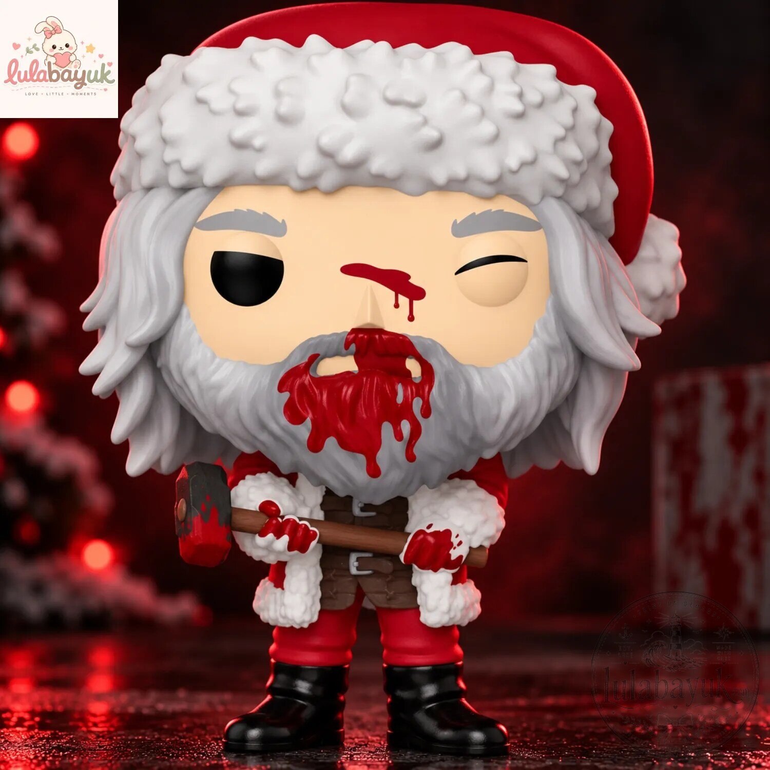Violent Night Santa Claus Bloody Collectible Figure 5 Violent Night Santa Claus Bloody Collectible Figure