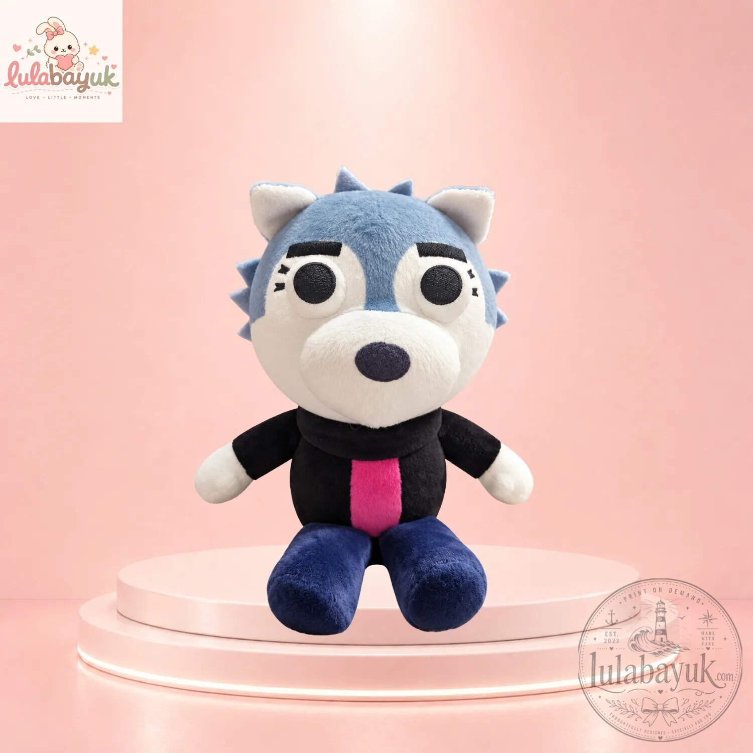 Roblox Piggy Willow TSP Wolf Plush Toy
